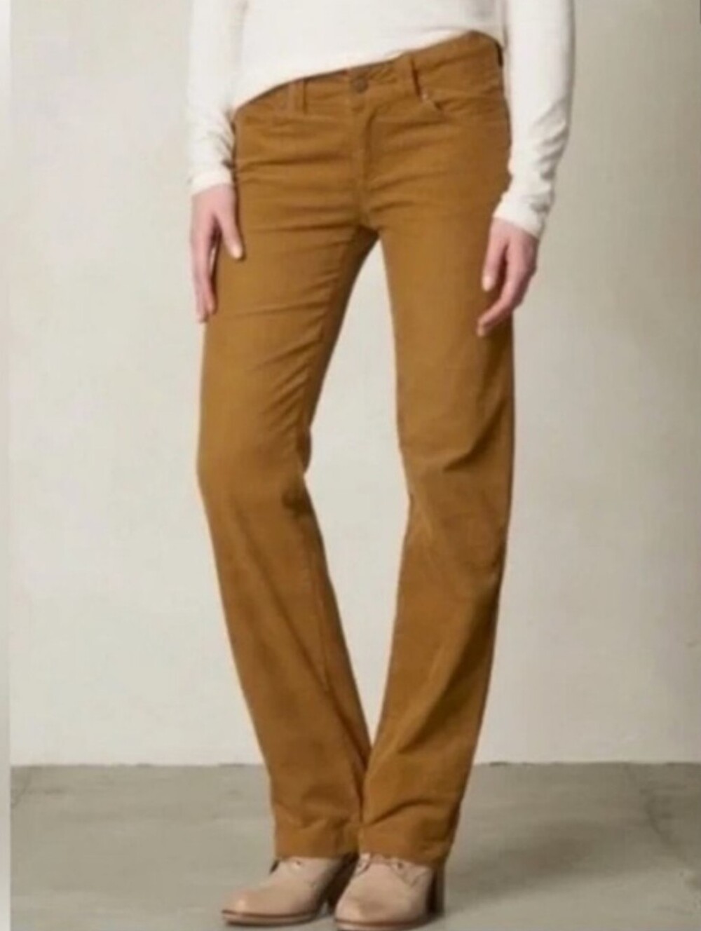 PRANA Canyon Cord Pants Mustard 2 Tall Inseam